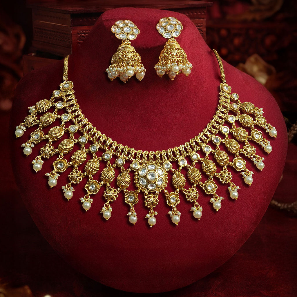 Kundhan wedding jewellery