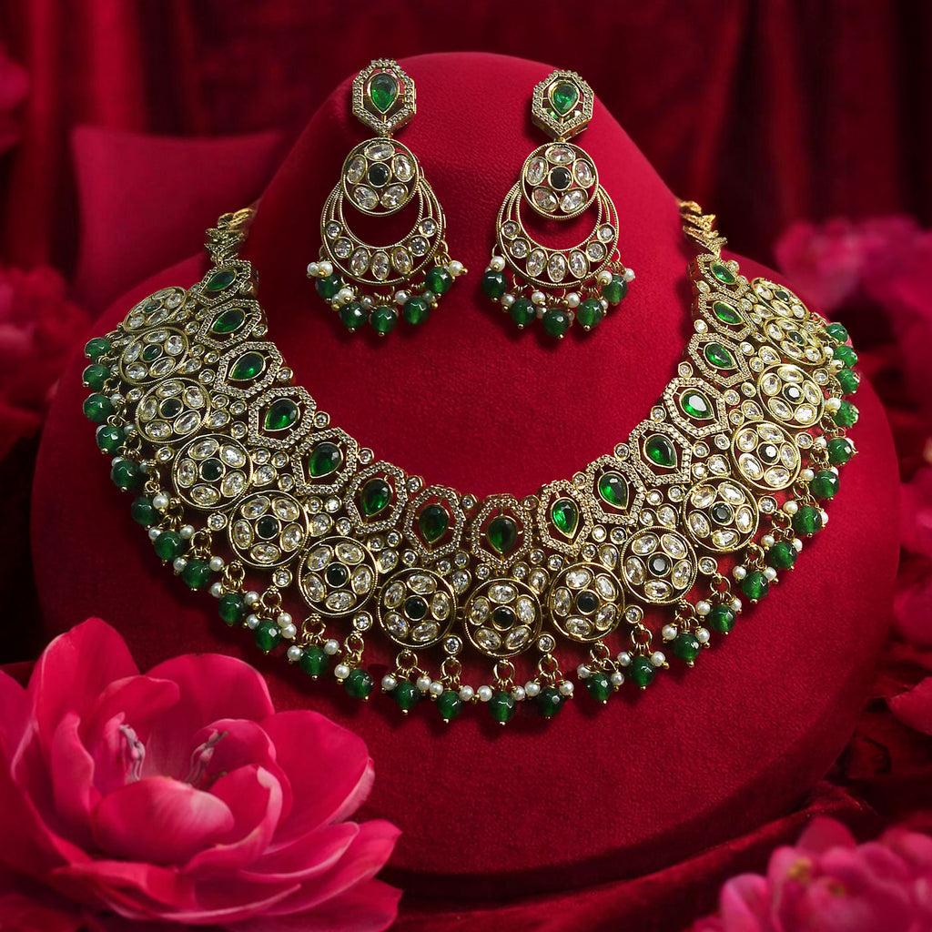 Kundhan wedding jewellery