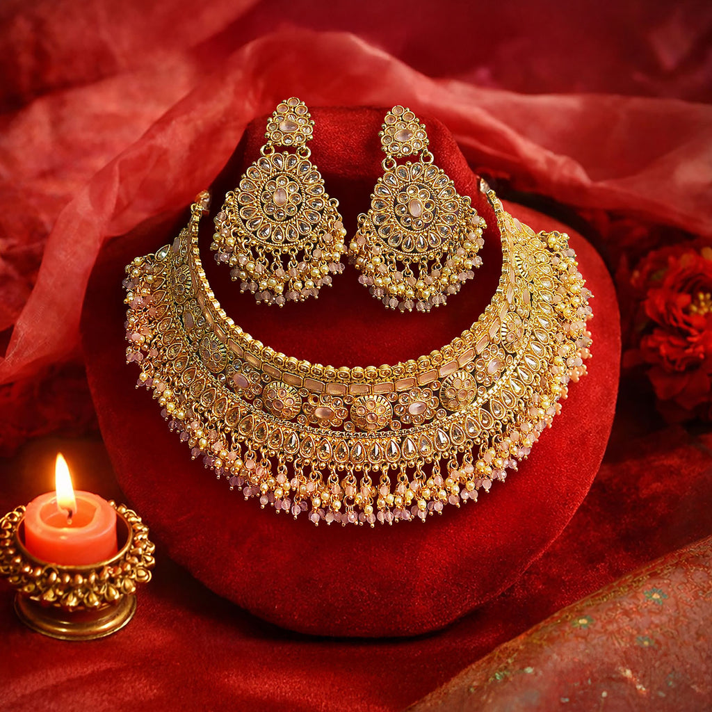 Kundhan wedding jewellery