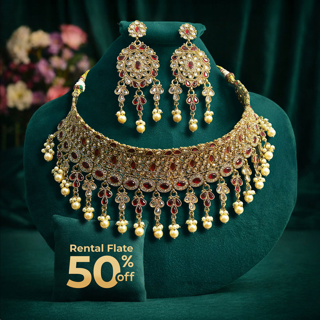 Kundhan wedding jewellery