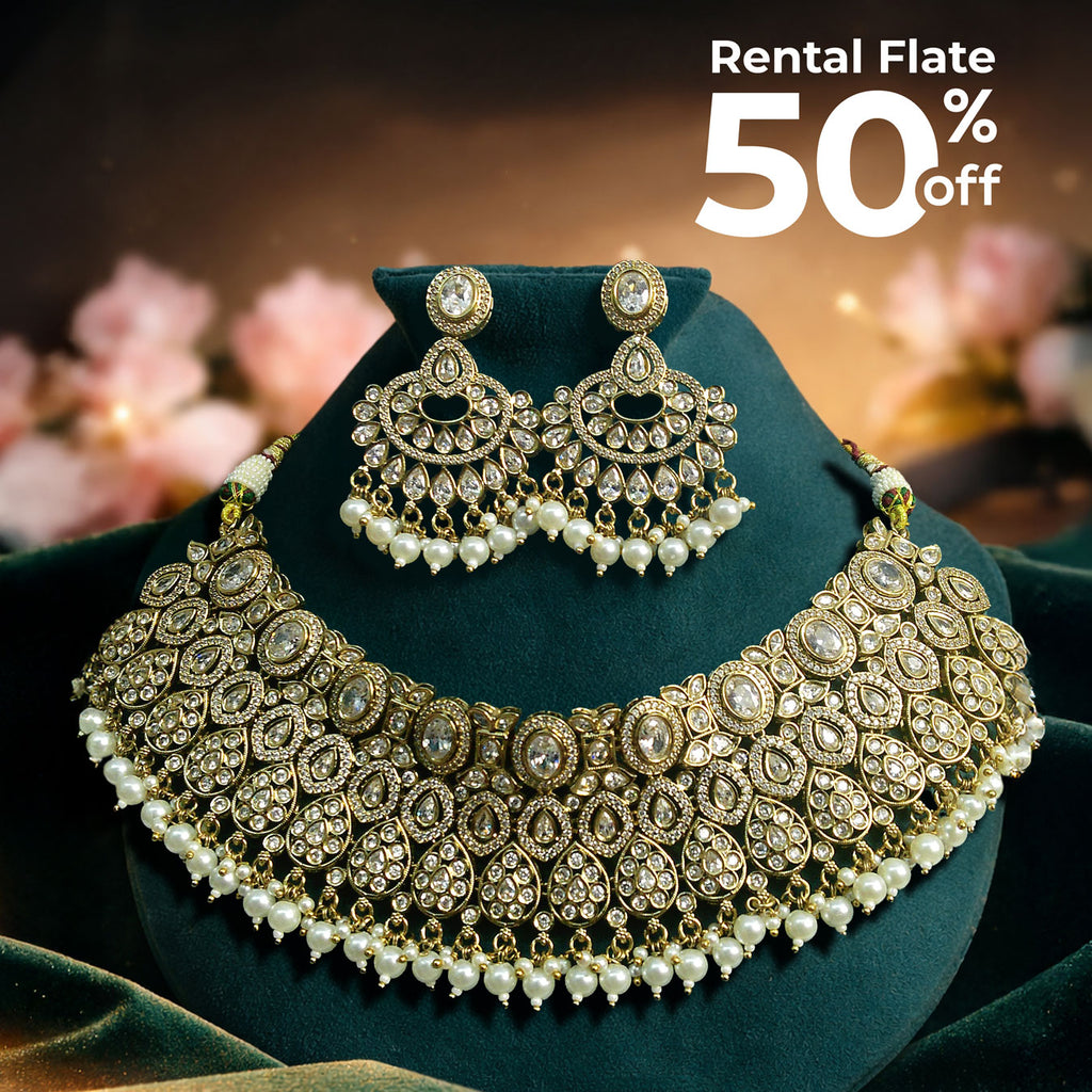 Kundhan wedding jewellery